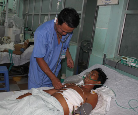Bình Định: Hy hữu ngư dân bị cá cờ đâm thủng tim Bình Định: Hy hữu ngư dân bị cá cờ đâm thủng tim