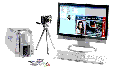 Máy in thẻ nhựa trực tiếp tự động tại miền Bắc