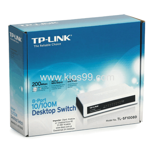 Switch 8 Port TP-Link 100Mbps Switch 8 Port TP-Link 100Mbps