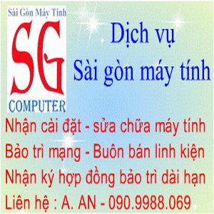 Dịch vụ máy tính sài gòn Hitech Dịch vụ máy tính sài gòn Hitech