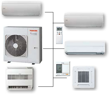 Toshiba UAV - 5:1 Inverter Multi, Heat Pump Toshiba UAV - 5:1 Inverter Multi, Heat Pump