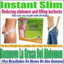 Instant Slim - Giúp hỗ trợ làm thon bụng và giúp to mông