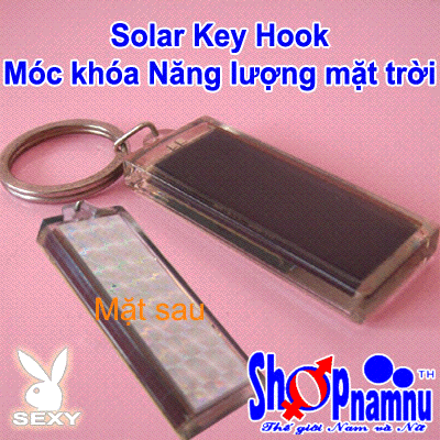 Solar Key Hook - Móc khóa Năng lượng mặt trời
