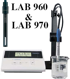 Model Lab960/ Lab970 SI Analytics - Máy đo độ dẫn/ TDS/ độ mặn để bàn giá rẻ