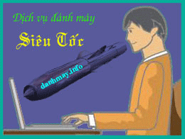 Dịch vụ đánh máy siêu tốc