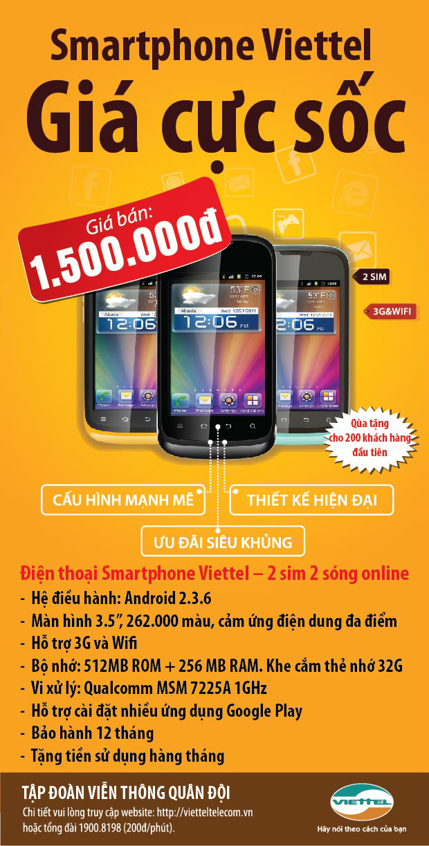 Khuyến mại điện thoại smartphone V8403 gi&aacute; cực rẻ