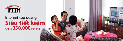 Khuyến mại lớn cho khách hàng sử dụng FTTH Khuyến mại lớn cho khách hàng sử dụng FTTH