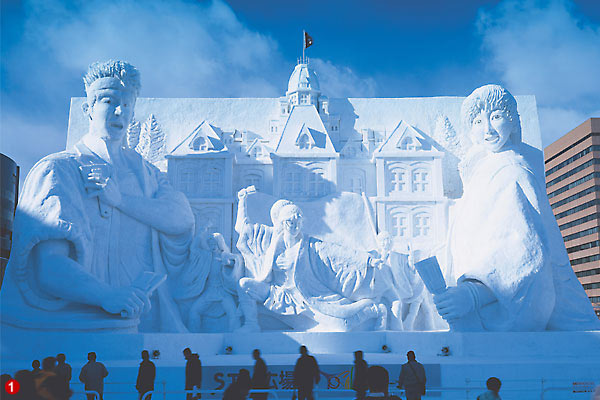 lễ hội tuyết Sapporo lễ hội tuyết Sapporo
