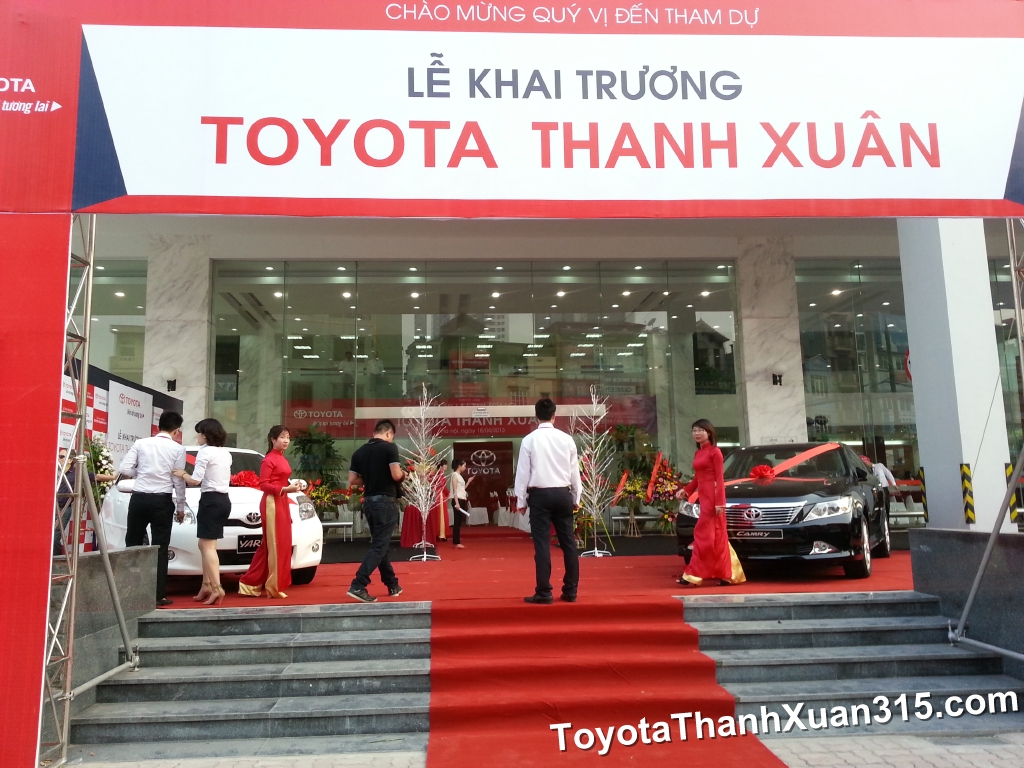 Toyota Thanh Xuân - Lễ khai trương chính thức 18/4/2013