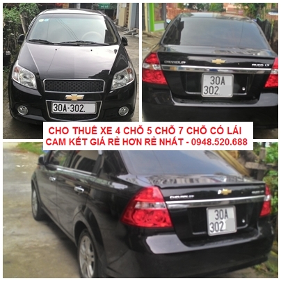 [Xe mới-Có lái] Cho thuê xe 4 chỗ 5 chỗ 7 chỗ Cam kết giá rẻ hơn rẻ nhất - 4